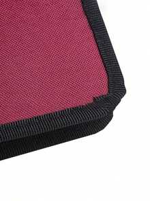 1pc 40pcs CD/DVD Case Holder: Portable Wallet Disc Storage Binder For Car, Home & Travel - Keep Your Discs Organized! - Multicolor - View 6