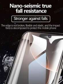 3pcs/Pack, Hydrogel High Definition Screen Protector, Ultra-Thin Screen Protector Film, Anti-Scratch, Anti-Drop, Clear Screen Display, Self-Healing Scratches, Bubble-Free, Easy Installation With Scraper, Beginner-Friendly, Suitable For Phone Cases, Compatible With IPhone Ultra/18 Promax/18 Pro/18/17e/17 Pro Max/17 Pro/17Air/17/16 Pro Max/16 Pro/16 Plus/16/15 Pro Max/15//14/13/12 And Other Models. - Clear - View 5