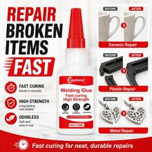 Strong Welding Glue, Fine Tip Fast Drying High Strength Adhesive, Metal Ceramic Plastic Wood Glass Repair, Household Handcraft Maintenance Essential, Seamless Quick Dry Universal Repair Glue - Super Glue - View 8