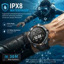 SENBONO High-Precision GPS Smartwatch With Wireless Calling And Compass, 14.6-Inch High-Definition Display Screen, Multiple Exercise Modes, Outdoor Sports, Heart Rate/Blood Pressure/Sleep Monitoring, Outdoor Watch, Christmas/Halloween - View 6