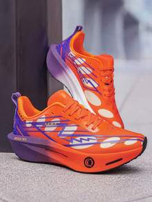 Men's Sports Shoes, Suitable For Fitness Training And Running, Grip Performance Sole, All-Season Unisex, Dedicated Sports Workout Shoes - Orange Purple - View 1