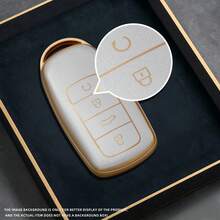 Soft TPU Car Remote Key Shell Compatible With Chery Tigo 7 8 Pro Max Omoda C5 Tigo 7 8 Plus Arrizo 5 Plus Key Fob Protector Accessory Car Accessories Women Keyring - B - View 10
