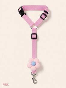 1pc Adjustable Pet Car Safety Tether, Vehicle Restraint Strap With Headrest Fixing Belt And Metal Clip, Suitable For Dogs, Cats And Small Pets, Ideal For Daily Commute, Walking, Training And Outdoor Use, Multi-Color Pet Car Accessories, Suitable For Rear Seat Travel And Camping - Multicolor - View 24