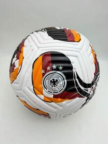 Suitable For Commemorative Collection In Germany, Football Made Of PU Material, Durable Size 5 Adult Football, High Quality, Suitable For Training And Outdoor Matches, Christmas, New Year Celebrations And All-Season Use - Multicolor - View 1