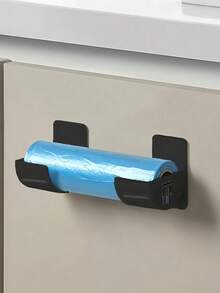 Giá treo túi rác không khoan tường, điều chỉnh được khoảng cách, gắn tường đựng túi rác, màng bọc thực phẩm, ô dù, bồn rửa, giá lưu trữ đa năng cho cánh tủ, gạch ốp, phụ kiện nhà bếp tiết kiệm không gian, trang trí phòng tắm - Nhiều màu - Xem 10