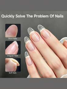 UR SUGAR Fall,Autumn, Fall Nails - Clear - View 4