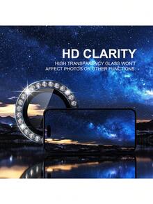 XINHONGYU 6件組防刮超清晰鋼化玻璃相機鏡頭保護貼，適用於Phone 18 Pro Max/Phone 18 Pro/Phone 17 Pro Max/17 Pro/17 Air/17、16 (6.1英吋) 與 16 Plus (6.7英吋)，9H鋼化玻璃金屬環保護貼，高清晰透明，兼容 15 Pro Max、14 Plus、13、12、11、15 Pro、15 Plus、14 Pro，完美貼合 - 藍色 - 查看 5
