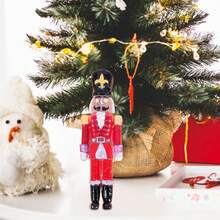 Nutcracker Silicone Mold Set, Christmas Soldier Fondant Mould, Baking Tool For Cake Decorating - Beige - View 7