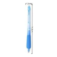 14pcs Cloud Clickable Erasable Pens - 0.5mm Tip/Blue - With Replacement Refills - Smooth Writing/Clear Handwriting - Student Essential Stationery/Teacher Office Supplies - Back To School/Birthday/Holiday Gift - Student Reward - Sets - View 3
