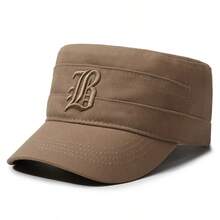 1pc Men's Breathable Sun Protection Cap, Duck Bill Hat, Ins Military Style Hat For Travel, Sports And Outdoor Wear - A - View 6