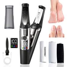 Electric Foot Callus Remover, Rechargeable Electric Foot File And Nail File, With LED Digital Display, 2-In-1 Professional Pedicure Set Manicure Set, For Dry Cracked Foot Callus And Hard Skin Removal, Care For Soft And Beautiful Feet - Multicolor - View 11