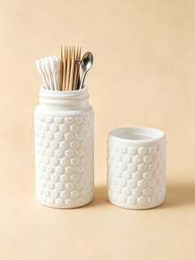 Charming Storage Box, Mini Storage Box, Perfect For Storing Cotton Swabs, Cotton Buds, Toothpicks, Ear Picks And Various Small Items, Practical And Simplified Organization, Home Desktop And Drawer Storage Organizer - Multiple Styles - View 5