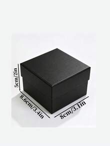 1/12pcs Kotak Hadiah Klasik, Kotak Jam Tangan Premium, Kotak Penyimpanan Jam Tangan Mewah Berkualitas Tinggi dengan Bantalan Spons, Kotak Penyimpanan Gelang Berlapis, Kotak Kemasan Hadiah Tahan Lama Kelas Atas, Cocok untuk Jam Tangan Elektronik - MultiWarna - View 4