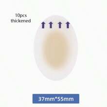 10/20pcs Multi-Shape Hydrocolloid Heel Blister Pads, Invisible Anti-Chafing Foot Patches, Suitable For High Heels And New Shoes, Toe And Heel Cushioning Pads, Waterproof Blister Patches For Daily Wear - One Size Fits All - View 14