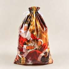 2pcs/5pcs/10pcs Multi-Color Multi-Style Drawstring Christmas Gift Bags, 3D Drawstring Bags, Extra Large Christmas Gift Packaging Bags, Wine Bottle Packaging Decorative Bags - Multiple Styles - View 19