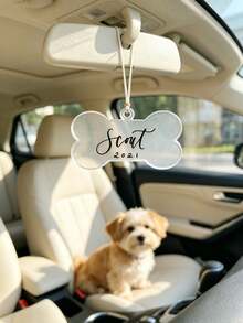 1pc Personalized Pet Name/Photo Decoration Board, Creative Dog Commemorative Pendant, Pet Christmas Tree Decoration, Suitable For Christmas, Birthdays, Pet Commemoration, Home Decoration, Pet Enthusiast Gifts, And Holiday Celebrations - Multicolor - View 5