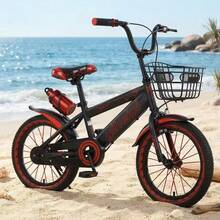 16 Inch Bike With Trolly / Steel Frame High-Carbon, Disc Brake / Black And Red Colour, Suitable For Everyday Driving, Outdoor Recreation And Commuting - Multicolor - View 2