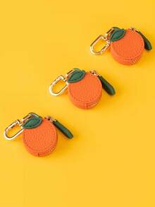 Fruit Keychain, Cute Coin Purse, Keychain Storage Bag, Small Wallet, Accessories, Fashion Accessories Cute Fruit Bag Decoration,Daily Use - Multicolor - View 9