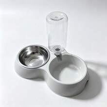 Pet Feeding And Watering Integrated Stainless Steel Bowl, Suitable For Small And Medium Cats, Dogs, Rabbits And Other Pets - 500ml - View 8