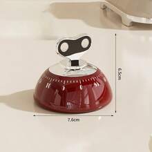Mechanical Kitchen Timer 60 Minutes, Battery-Free Magnetic Timer, Vintage Wind-Up Alarm Clock Fridge Magnet, Cooking Baking Countdown Reminder, Durable Practical Kitchen Tool, Kitchen Gift - Multicolor - View 10