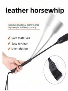1PC Equestrian Riding Crop With Wrist Lanyard, Durable Horse Riding Training Whip, Lightweight Handheld Riding Crop For Horseback Riding, Equestrian Training & Outdoor Use - Multicolor - View 3