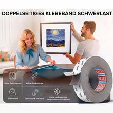 Tesa Ultra Strong Double-Sided Tape, Heavy Duty Waterproof Strong Fixing, Suitable For Home Power Strips And Car Installation - 15mm*8.2m - View 4