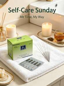 1000pcs Disposable Acupuncture Needles, Stainless Steel Filiform With Guide Tube, CE Certified, For TCM , Wellness And Self-Care - View 6