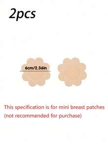 Half-Cup Silicone Invisible Self-Adhesive Bra, Suitable For Strapless Dresses And Wedding Gowns, With Lifting Effect, Breathable And Invisible, Suitable For Summer - Multicolor - View 14