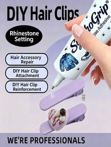SynthoGrip Clear Drying Rhinestone Adhesive Glue, Multi-Use Strong Craft Glue For Shoes, Hats, Fabric Clothes, Phone Case Rhinestone DIY Crafts - SynthoGrip - View 3