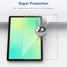 1pc Screen Protector Film, Compatible With IPad A16 11th Gen/10th Gen (11 Inch/10.9, 2025/2022), 9H Tempered Glass Film, Apple Pencil Support, Anti-Scratch, High Definition - Clear - View 3