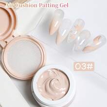 AiFer Seri Cushion Pad 10ml/Pc Gel Kutek Warna Semi-Padat Populer dengan Saturasi Tinggi untuk Penggunaan Salon Kuku Profesional - MultiWarna - View 15
