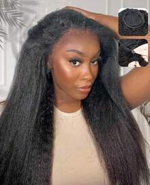 Human Affordable Wear & Go Wigs - Natural Black - View 5