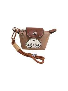 Puppy Cloth Sticker Mini Coin Purse,Portable Travel Change Purse,Can Hold Cards, Cash, And Coins, Snap Button Coin Purse Accessory For Students - Multicolor - View 16