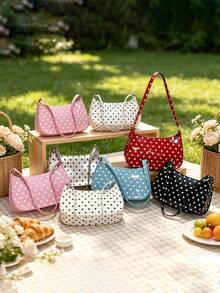 1PC Minimalist Shoulder Bag, Suitable For Daily Outings And Shopping, Can Easily Hold Daily Essentials, A Versatile Item For Girls, Applicable To Various Styles And Occasions, Also The Best Gift For Friends. - Multicolor - View 2