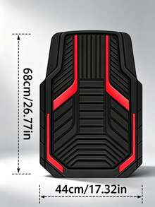 2/4Pcs Crystal Velvet Car Floor Mats, Non-3D Design, Anti-Slip Anti-Dust Interior Car Mats, Fits Most Car Models - A - View 9