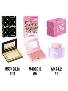Bộ 3 sản phẩm MISSLYN gồm Bảng màu Cafe Beauty, Phấn highlight Joker Glow Play màu đen và Phấn phủ kiềm dầu, màu sắc dễ chồng lớp, dễ tán mịn, bộ ba highlight và định hình khuôn mặt, dùng hàng ngày và đi chơi đêm, hiệu ứng căng bóng và lì, bộ trang điểm - #01+#5+#2 - Xem 10