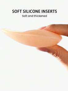 1 Pair Invisible Silicone Nipple Covers (Includes 30 Round Nipple Stickers), Smooth Edges Without Bulge, Suitable For Wearing With Thin Clothing - Multicolor - View 6