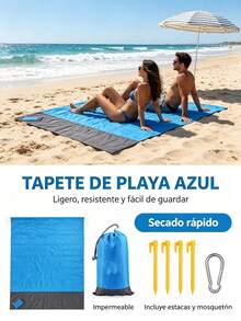 Beach Towels - Blue - View 8