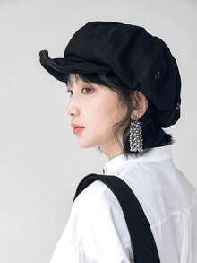 EIGIIS Unisex Newsboy Cap Classic Vintage Eight-Panel Hat - Multicolor - View 5