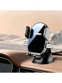 Car Phone Holder 360° Rotation, Horizontal/Vertical Screen Switching, Suction Cup Stable Anti-Shake - Multicolor - View 2