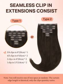 DOORES 14-24 Inch Seamless Clip-In Hair Extensions, 130g-160g 7pcs Real Human Hair Invisible PU Skin Weft, Dark Gold Highlights Bleached Gold, Natural Remy Straight Hair, Easy To Wear - S2A - View 4