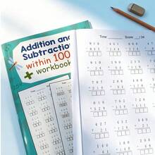 32 Pages Addition And Subtraction Within 1000, Math Learning Workbook, Math Practice Paper, Learning Activity Worksheet, Early Education Math Learning Enlightenment, School Learning And Educational Writing Aid - Addition and Subtraction Within 1000 - View 1