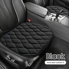 1pc/2pcs/3pcs/7pcs Car Seat Cushion [All Season, Essential For Autumn/Winter] Soft Plush Seat Cover (With Storage Pocket, Enhances Driving Comfort), Universal Car Interior Accessory - A - View 16