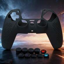 ForPlayStation5PS5 Wireless Controller Protector Shell Electronic Machine Accessorie Non Slip Silicone Case - View 1