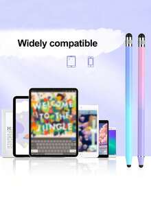 Universal Alloy Double-Headed Gradient Capacitive Stylus Pen For IPad Mobile Phone Tablet Stylus - Multicolor - View 4