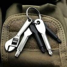 4-Piece/3-Piece Keychain Screwdriver Set, Fashionable Keychain With Screwdriver Combination - Multi-Function Outdoor Tool, Ideal Gift Choice, Daily Carry Tool, Stylish Design, Compact Tool, Pocket Tool, Suitable For DIY Enthusiasts For Various Maintenance Or Disassembly Tasks - Screwdriver - View 2