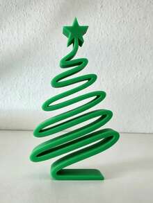Minimalist Modern Small Christmas Tree Tabletop Decor - Elegant Compact Xmas Tree Ornament With Branches & Suitable For Living Room, Dining Table, Hallway, Cabinet - Lightweight Plastic Holiday Decoration For Small Spaces, Year-Round Use - One Size Fits All - View 14