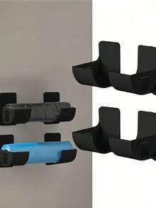 Giá treo túi rác không khoan tường, điều chỉnh được khoảng cách, gắn tường đựng túi rác, màng bọc thực phẩm, ô dù, bồn rửa, giá lưu trữ đa năng cho cánh tủ, gạch ốp, phụ kiện nhà bếp tiết kiệm không gian, trang trí phòng tắm - Nhiều màu - Xem 7