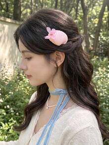 3/6/12pcs/Set 3D Shell Butterfly Hair Clips, Sweet Hair Accessories - Suitable For Girls And Women, Perfect For Daily Wear, Travel, Vacation And Dates - Multicolor - View 2