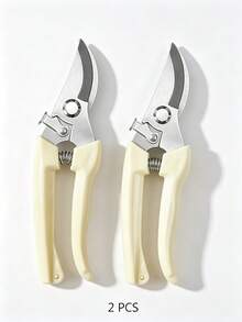 2pcs Garden Pruning Shears, Stainless Steel Bypass Pruning Scissors, Ergonomic Effort-Saving Sharp Hedge Trimmer, Suitable For Tree Branches, Flowers, Shrubs, 18mm Cutting Capacity - A - View 13
